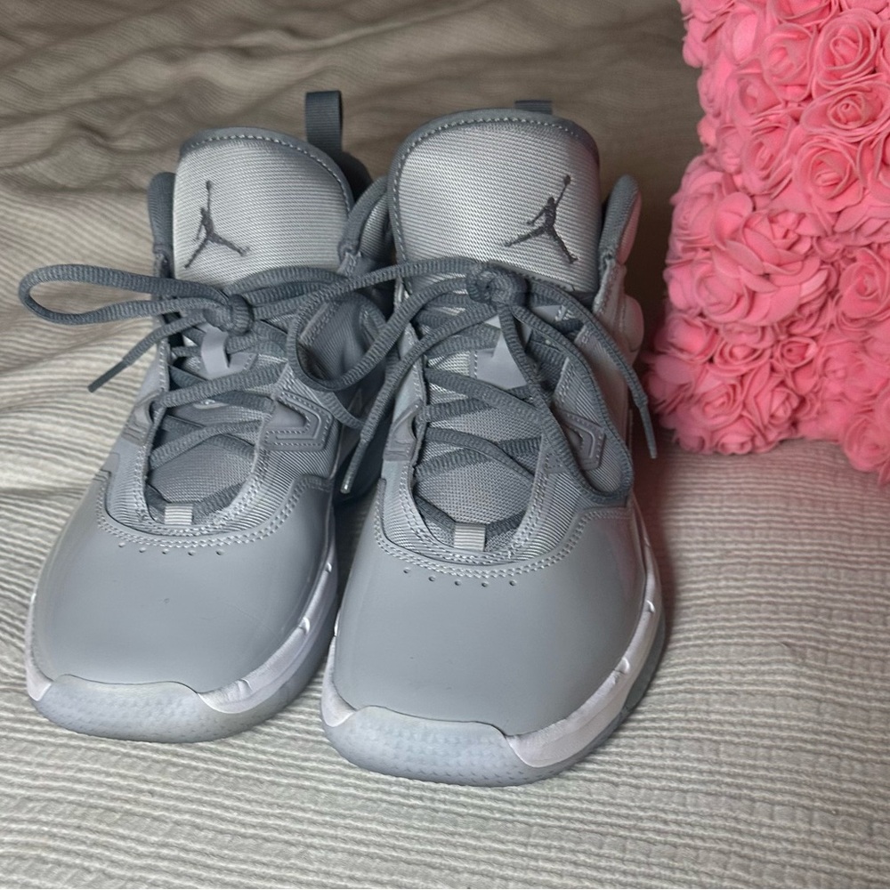 Jordan Flight Gray Athletic Sneakers Men Size 10